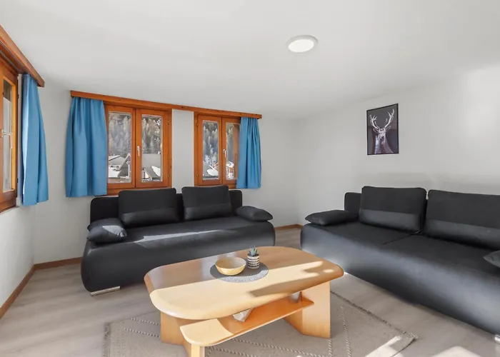 Saastal, - 6 Pers, Vue, Parking Prive アパート ザース・グルント